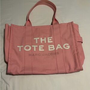 Marc Jacobs Pink Canvas Tote